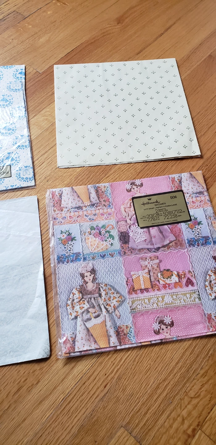 Assorted Gift Wrap Sheets and Bows! New!