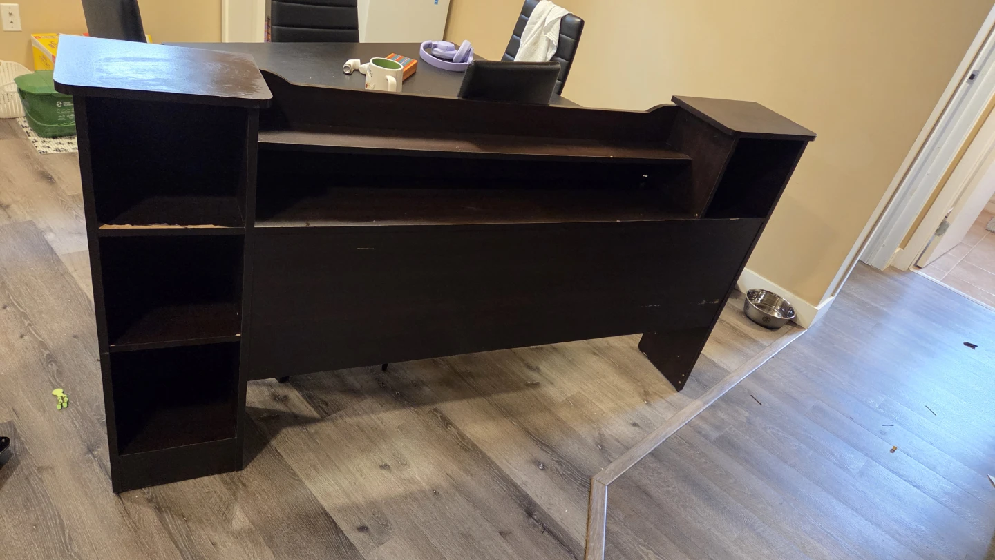 Dark Brown Queen head board