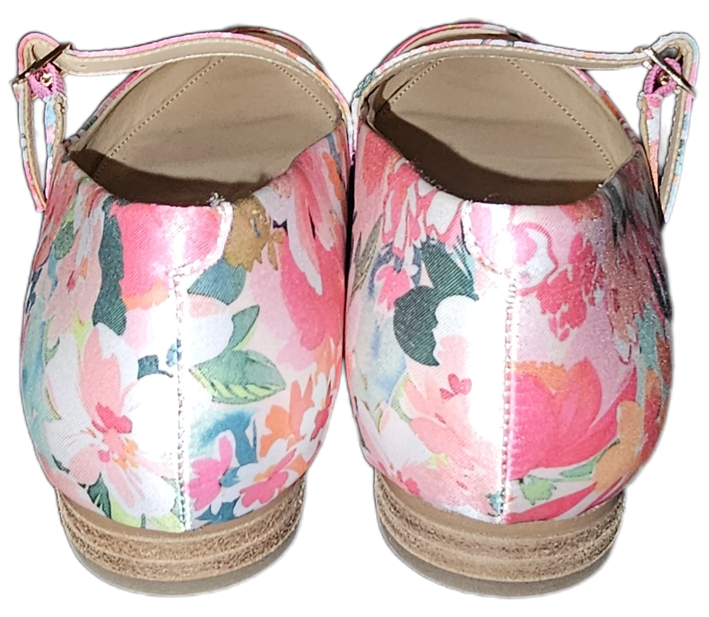 THINGS I.C. Women's Mary Jane Flats Size 7 Floral Print⚽️ - photo 4