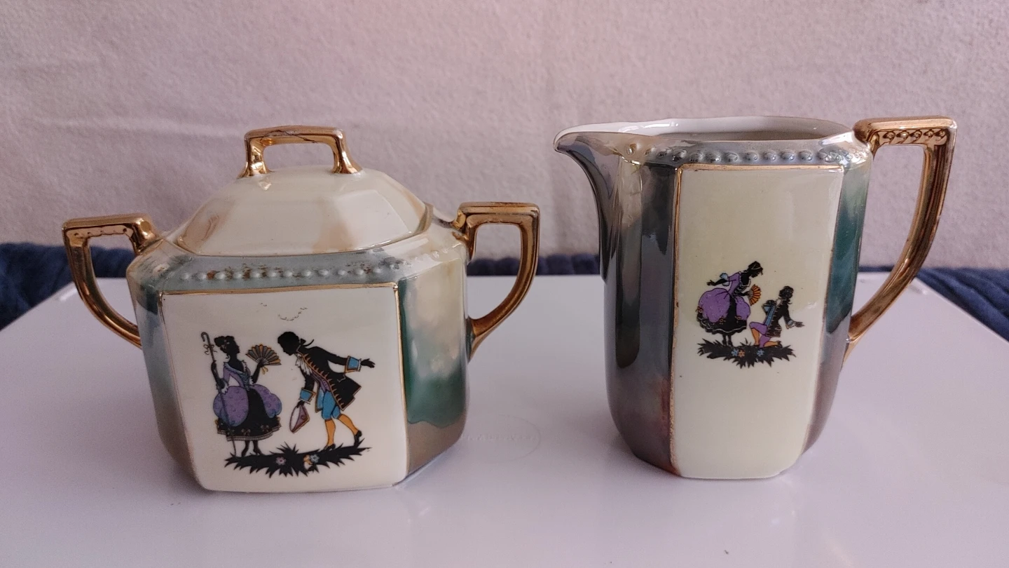 Antique German. China Set - photo 2