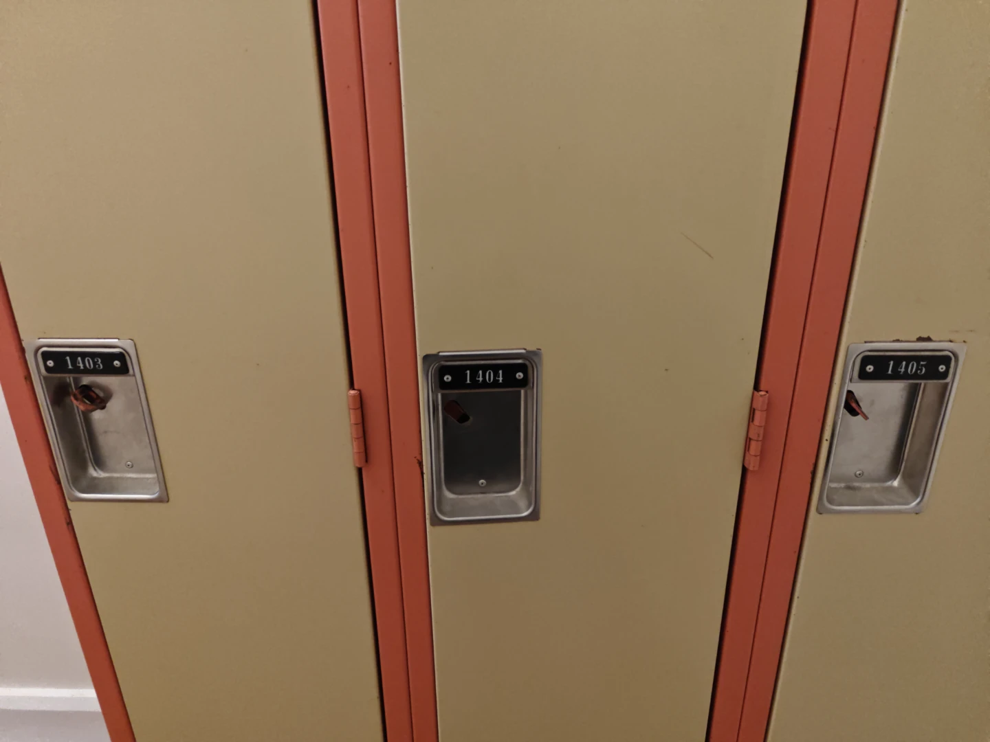 Vintage  3-Door Metal Locker - photo 2
