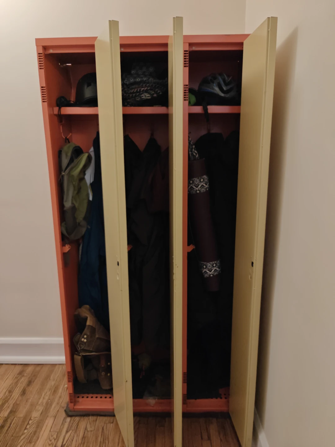 Vintage  3-Door Metal Locker - photo 4