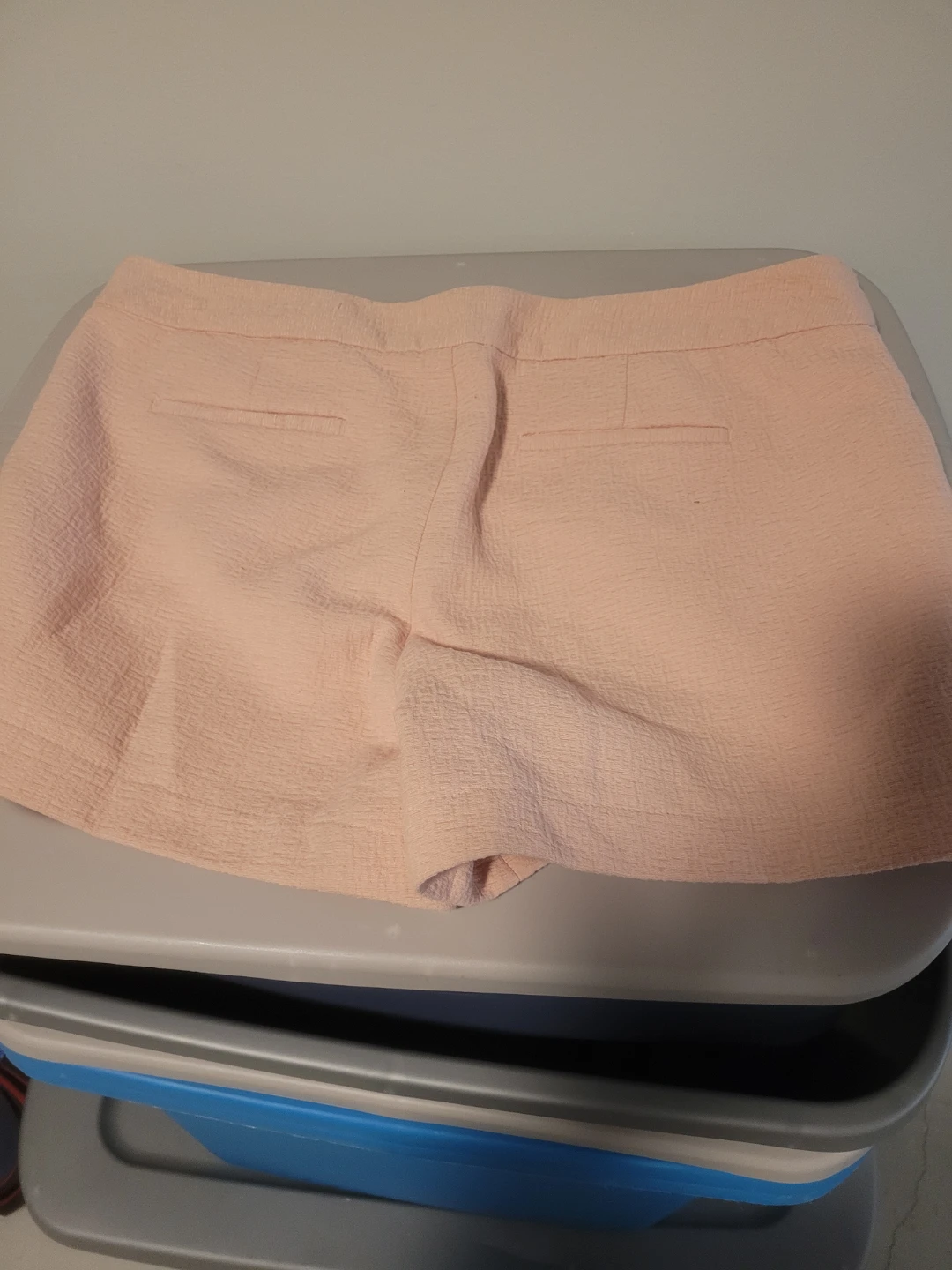 Banana Republic Pink Textured Shorts Size 14 - photo 3