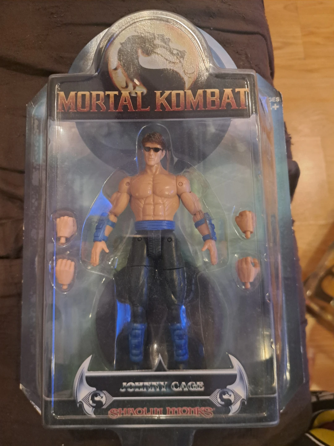 Mortal Kombat Johnny Cage Shaolin Monks Action Figure