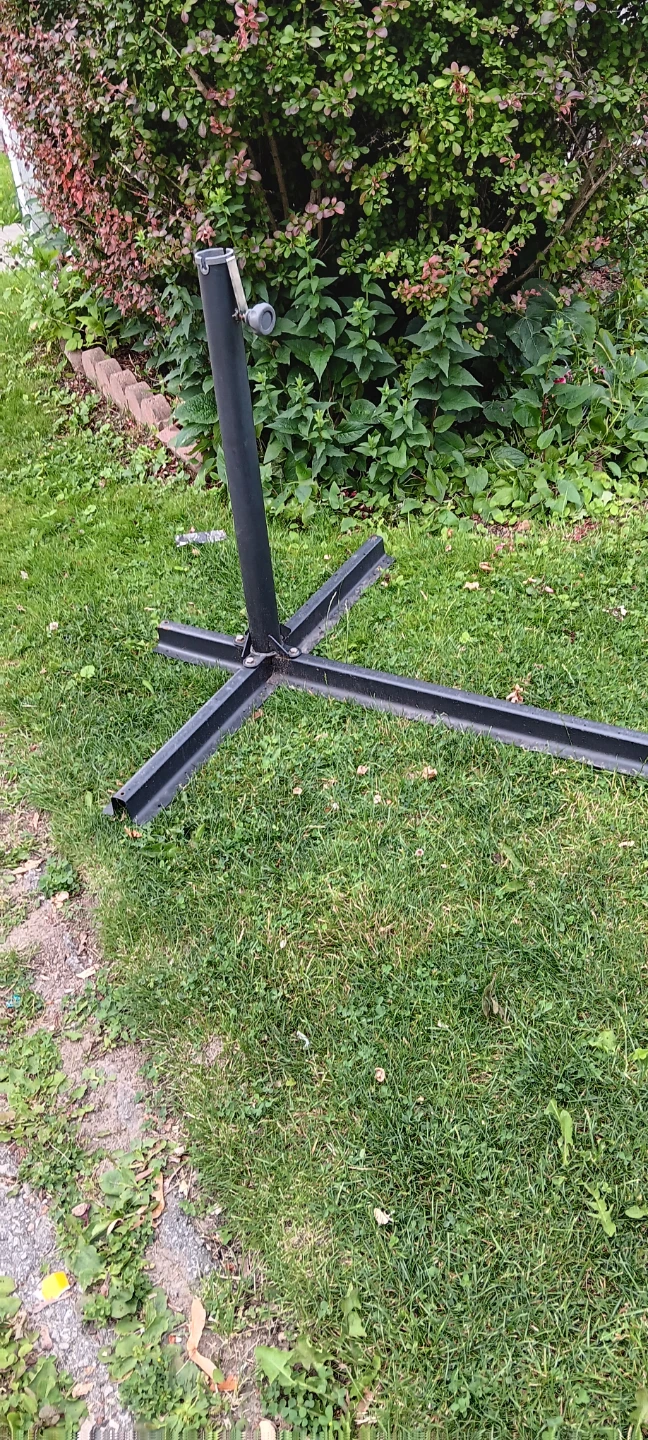 Metal Umbrella Stand Base - must be picked up by June 28th - photo 2