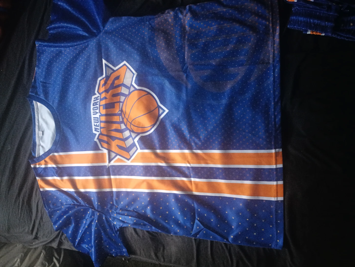 New York Knicks Basketball Jersey and Shorts Set - photo 5