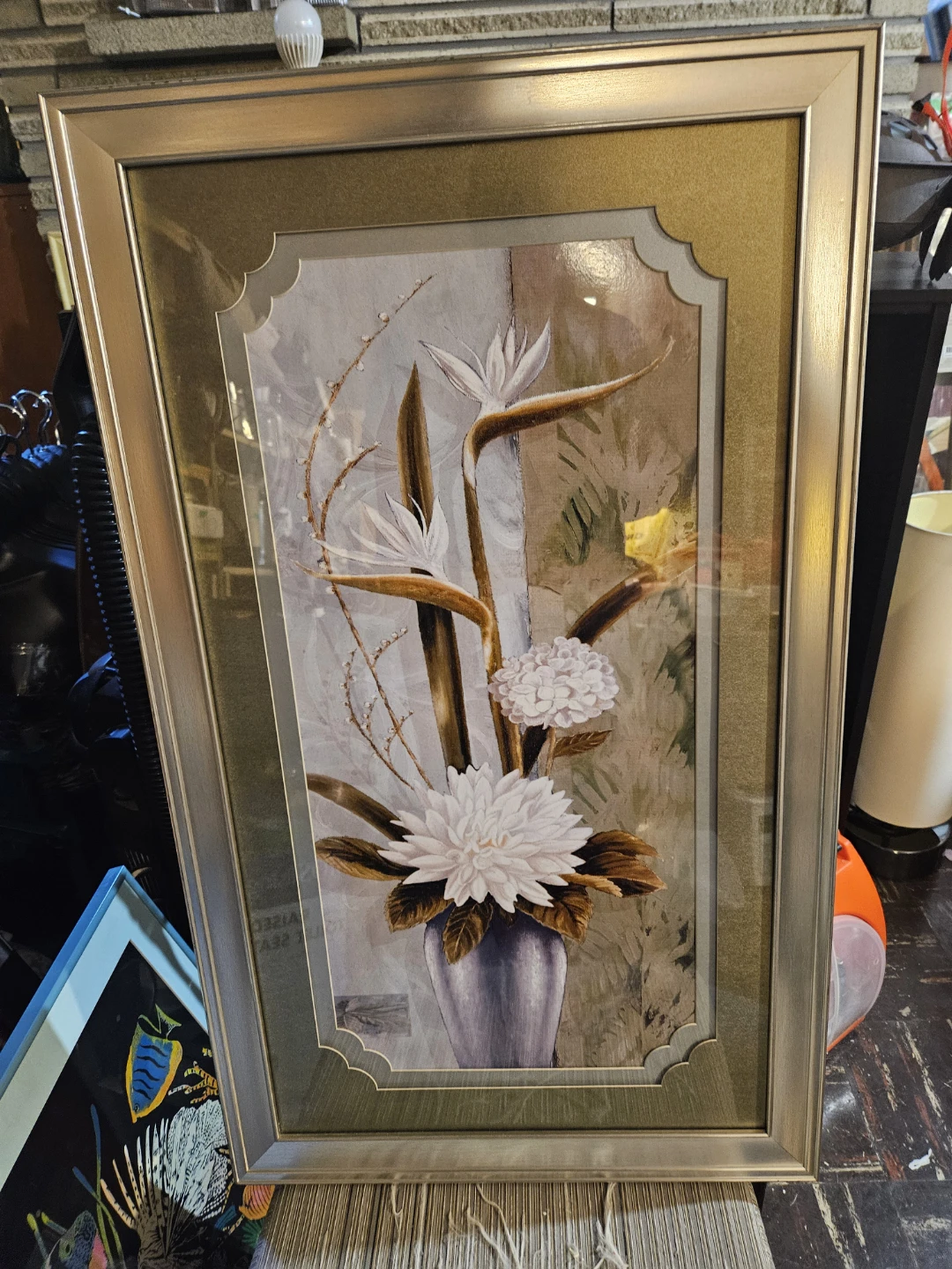 Framed Floral Art Print - photo 2