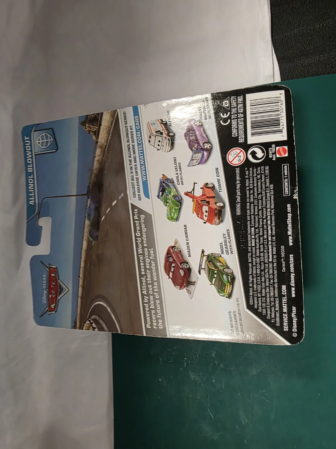 Disney Pixar Cars Alfredo Ambulance Die-Cast Toy - photo 4