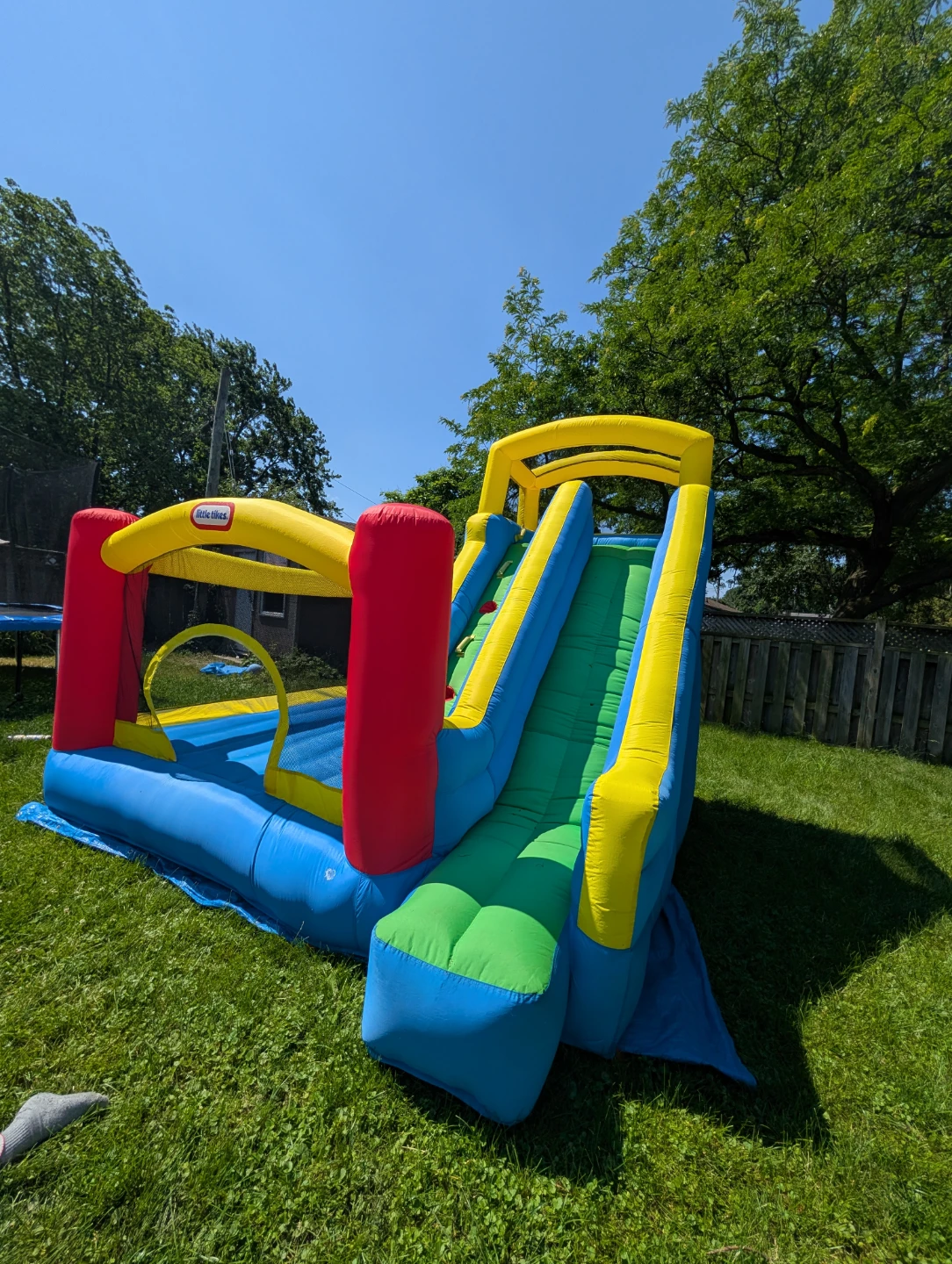 Little Tikes Inflatable Bouncer Slide - photo 3