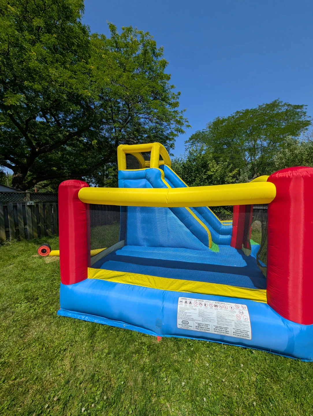 Little Tikes Inflatable Bouncer Slide - photo 4