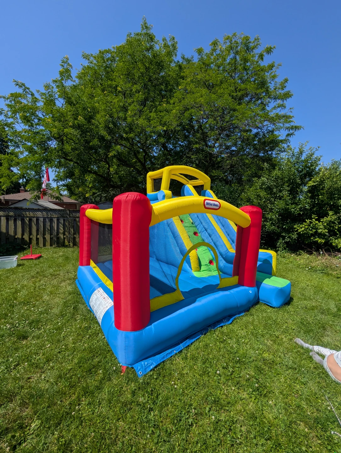 Little Tikes Inflatable Bouncer Slide - photo 5