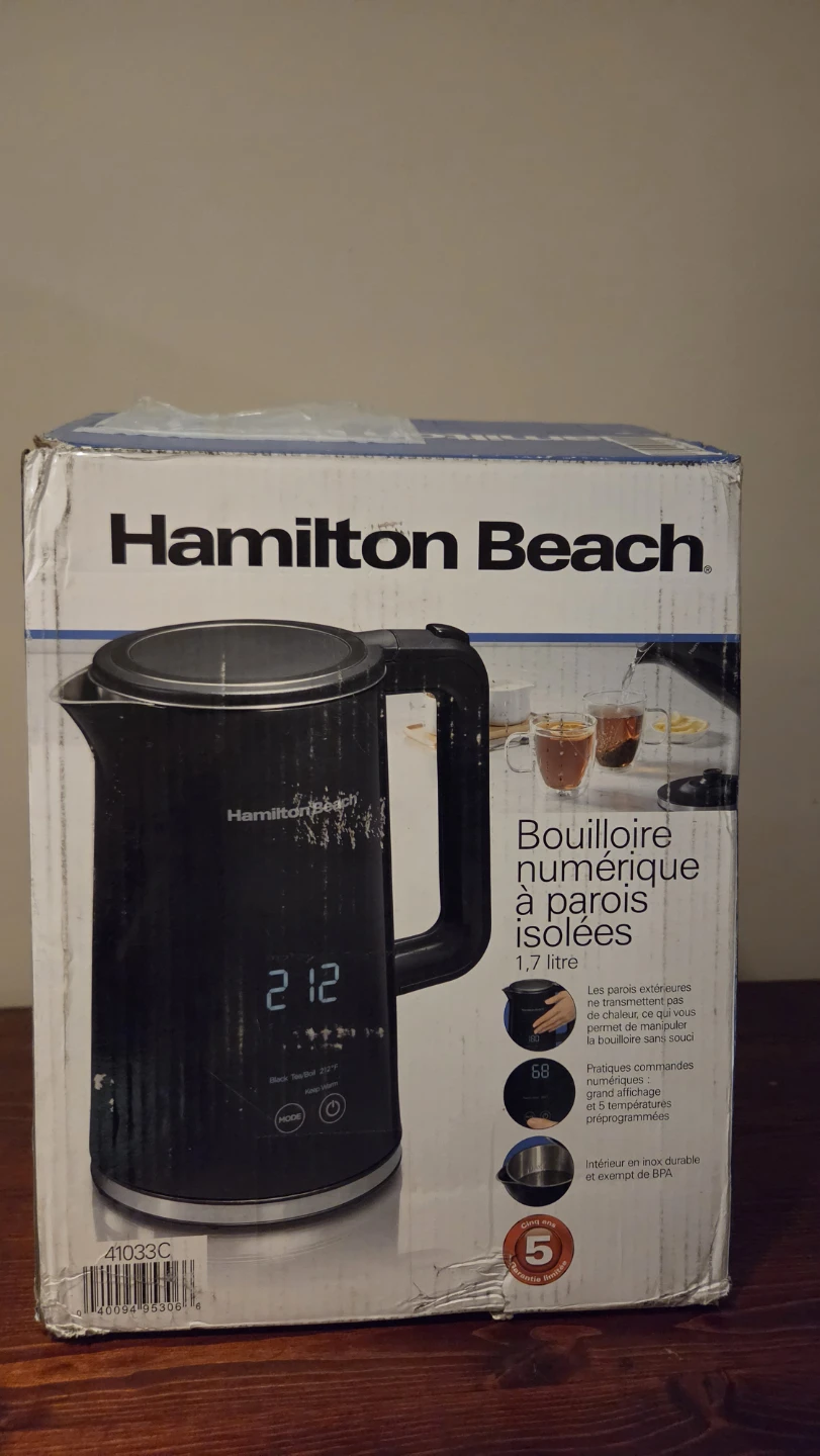 Hamilton Beach Electric Kettle 1.7L - photo 3