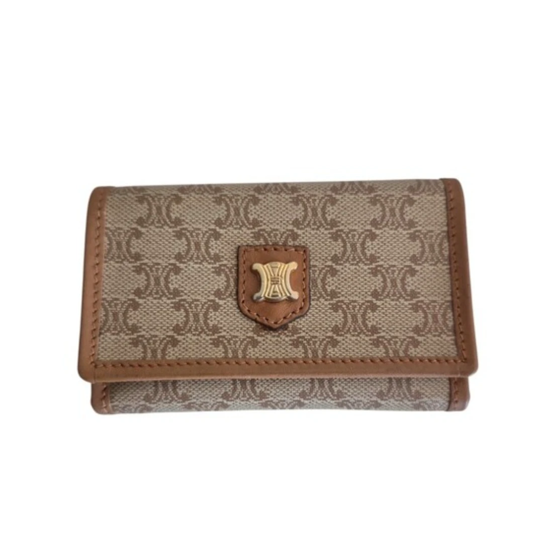 Celine Macadam 6-Key Holder Case