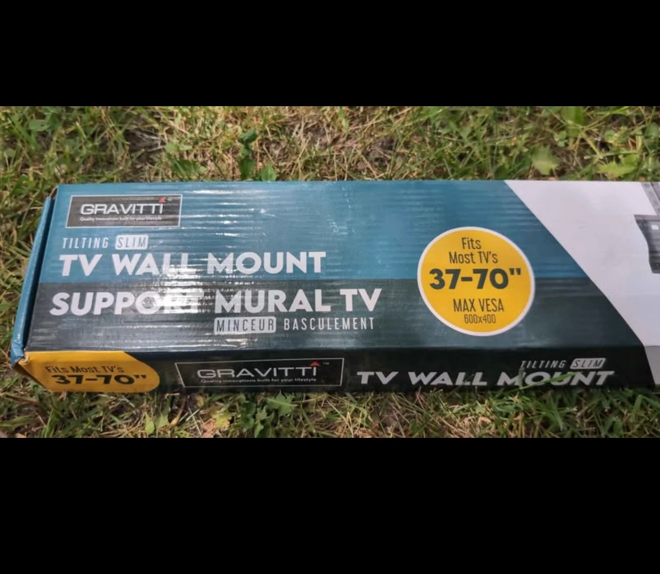 Gravitti Tilting Slim TV Wall Mount for 37-70" TVs