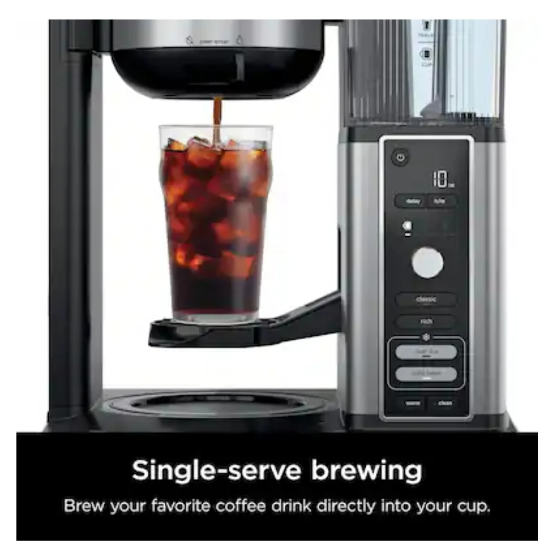Ninja - Hot & Iced XL Coffee Maker with Rapid Cold Brew 12-cup - photo 5