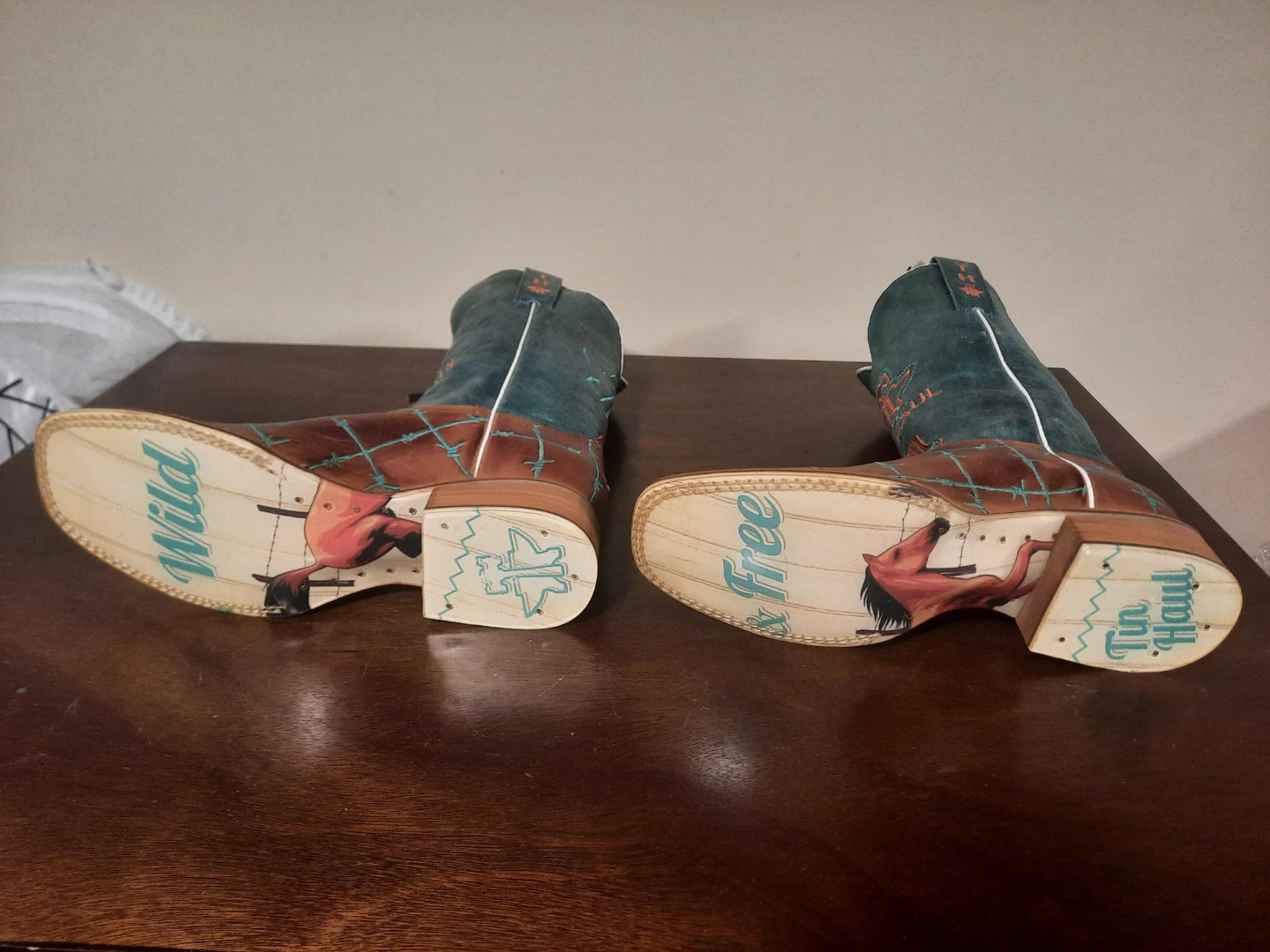 Tin Haul Women's Barb'd Wire Cowboy Boots - photo 3