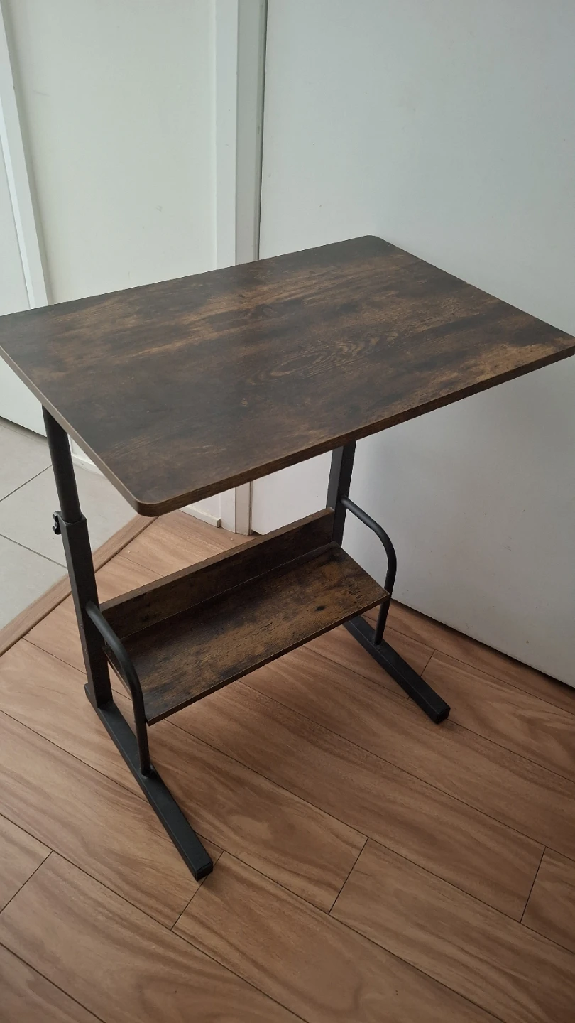 Adjustable side table on wheels  ⚽️ - photo 4