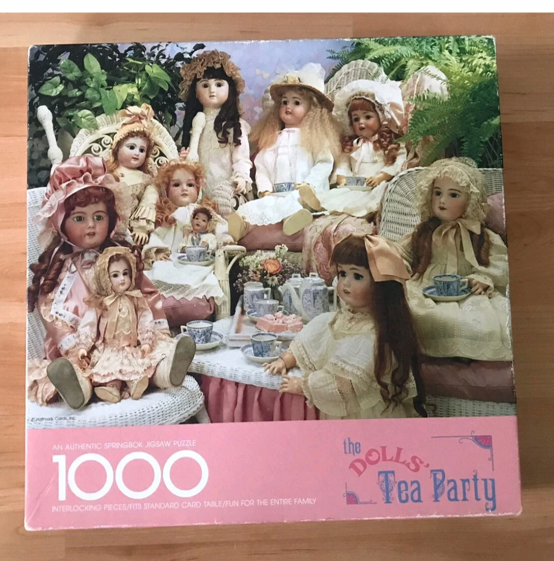 DOLLS TEA PARTY  PUZZLE ⚽️