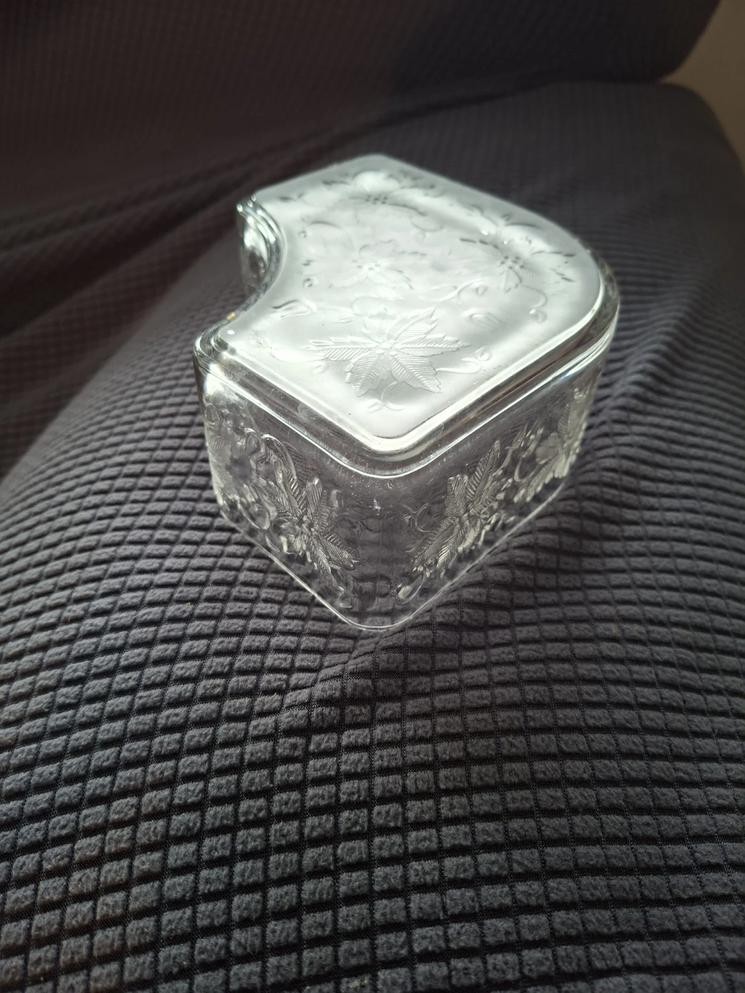 Clear Glass Footed Candy Dish - photo 2