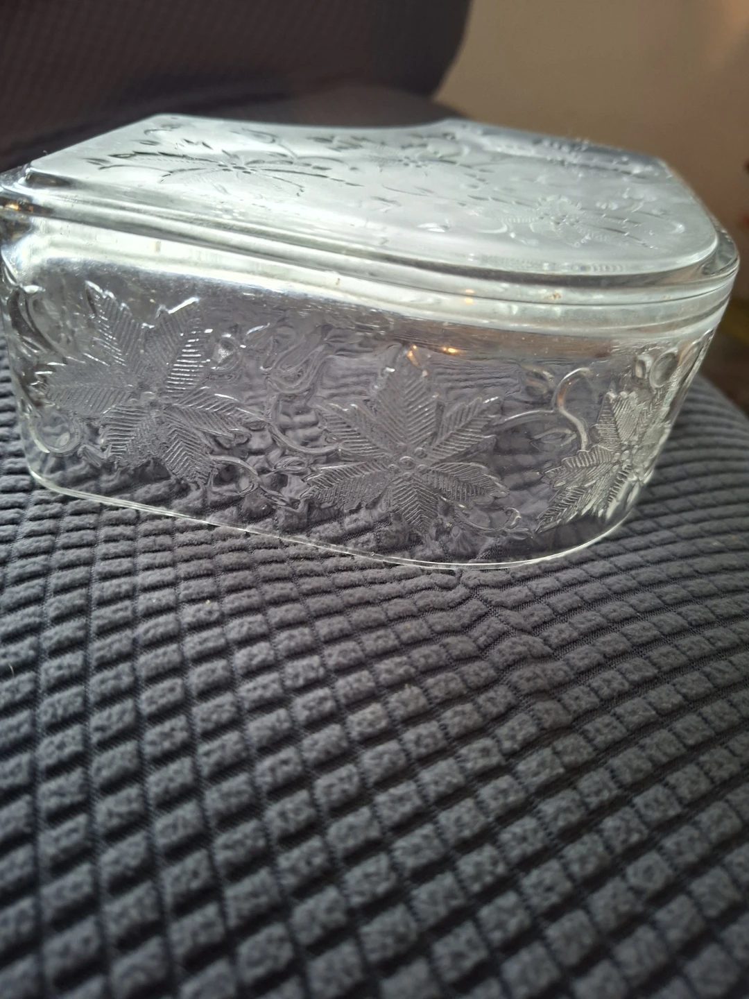 Clear Glass Footed Candy Dish - photo 3