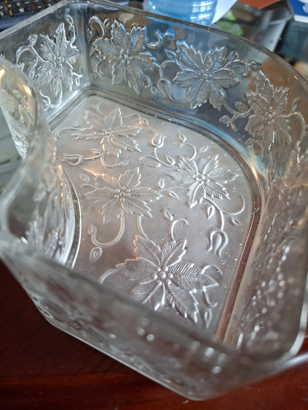 Clear Glass Footed Candy Dish - photo 5