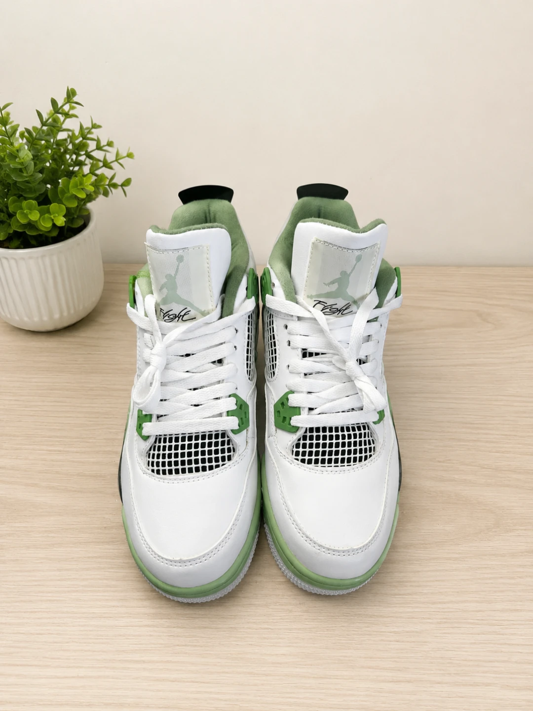 Air Jordan 4 Retro White Green