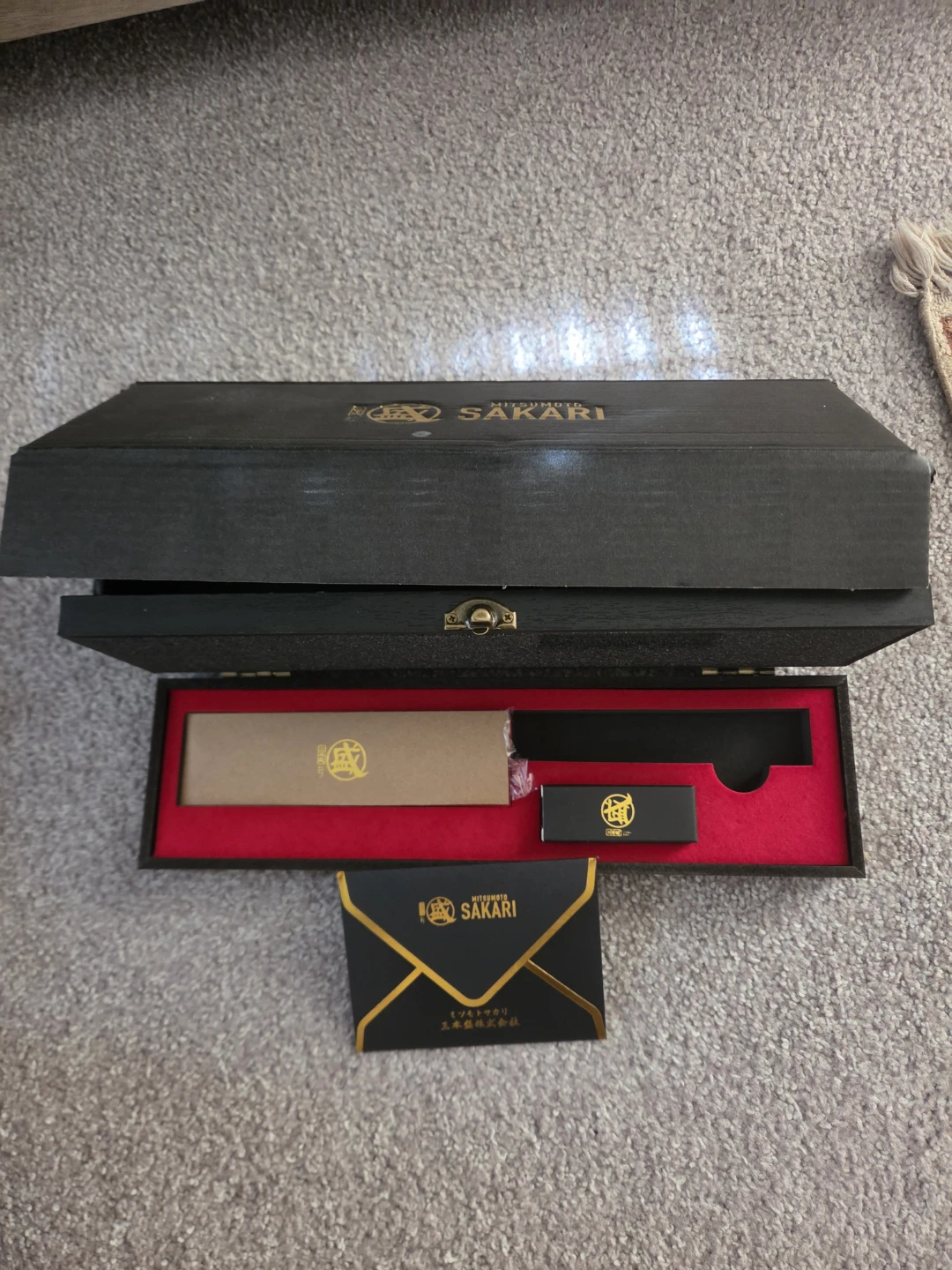 Mizumoto Sakari Knife Set in Presentation Box