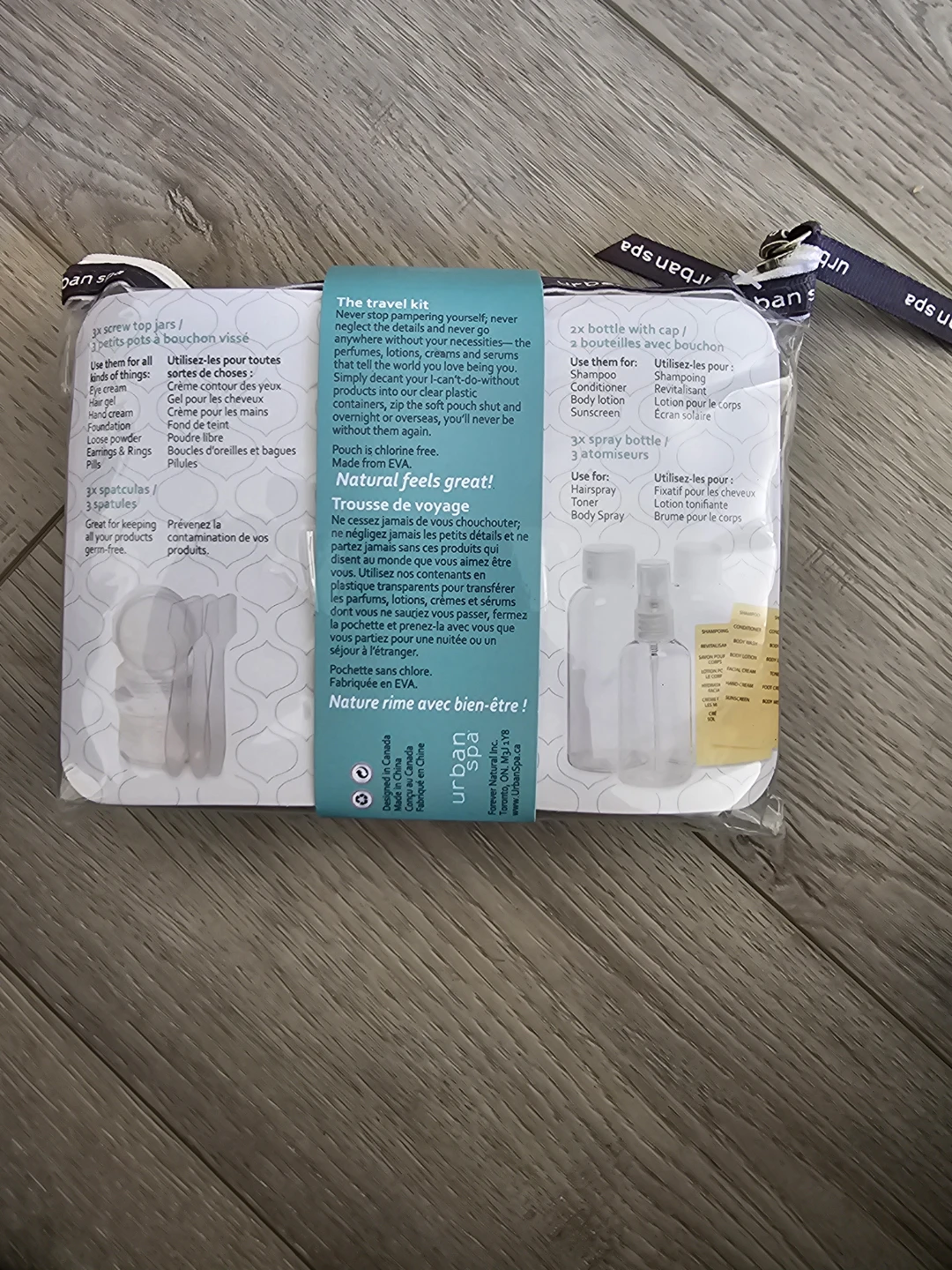 Urban Spa Travel Kit - Beauty in a Bag