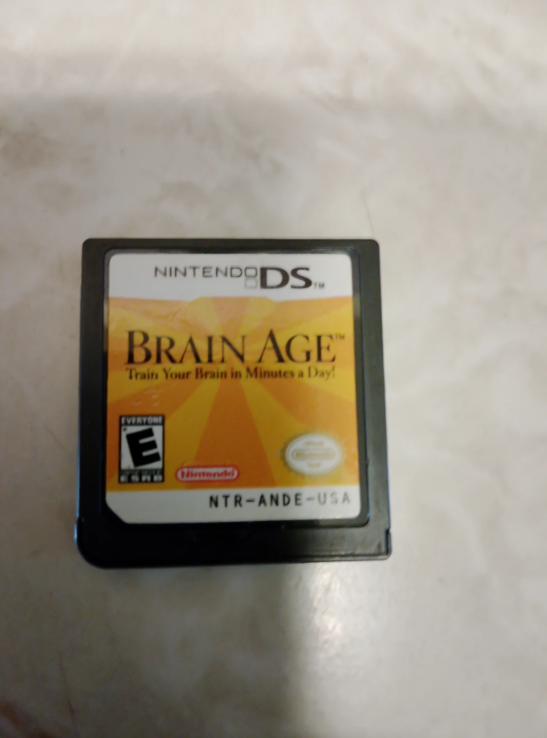 Nintendo DS Brain Age Game