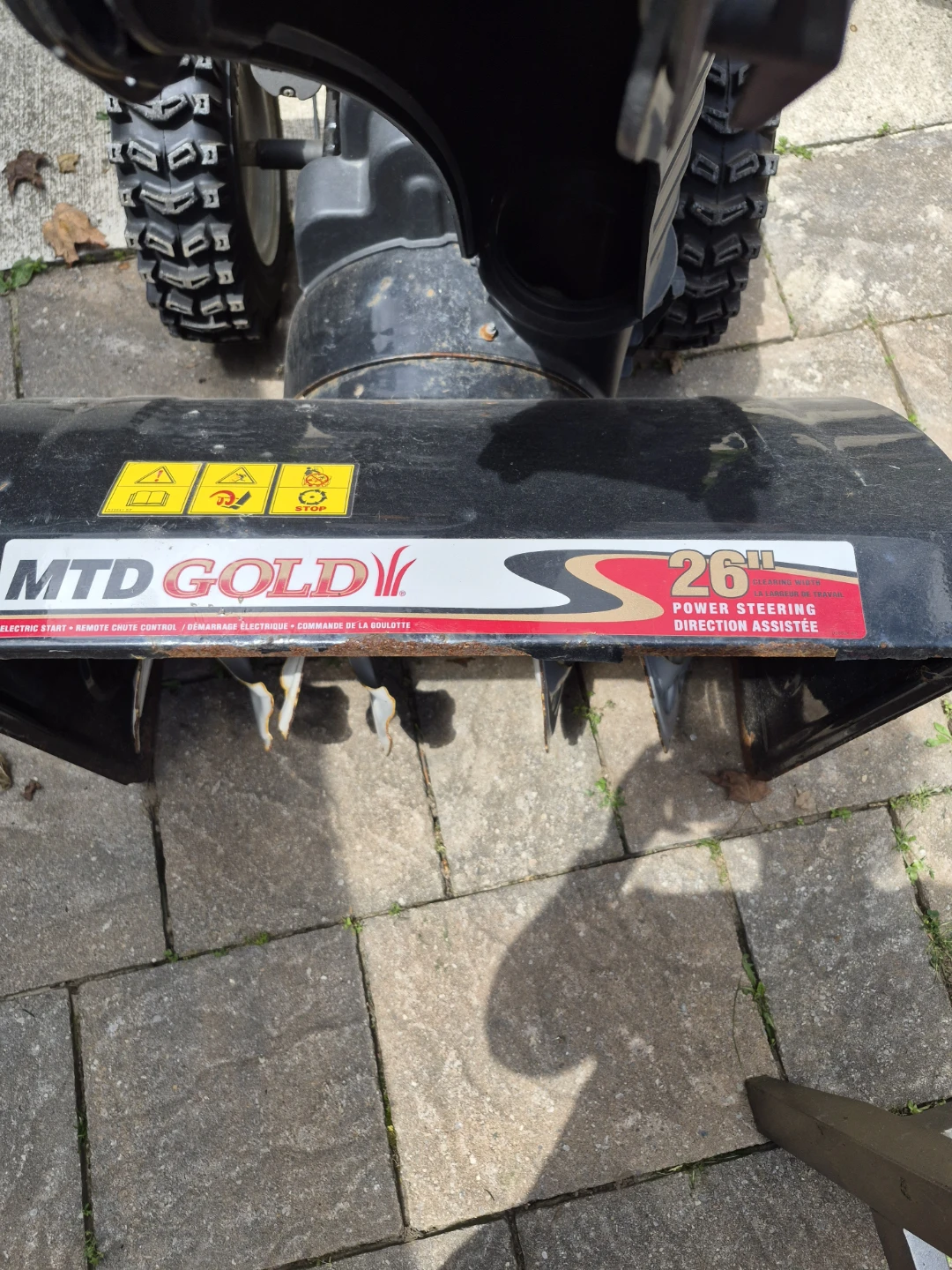 MTD Gold Snow Blower 26" Power Steering