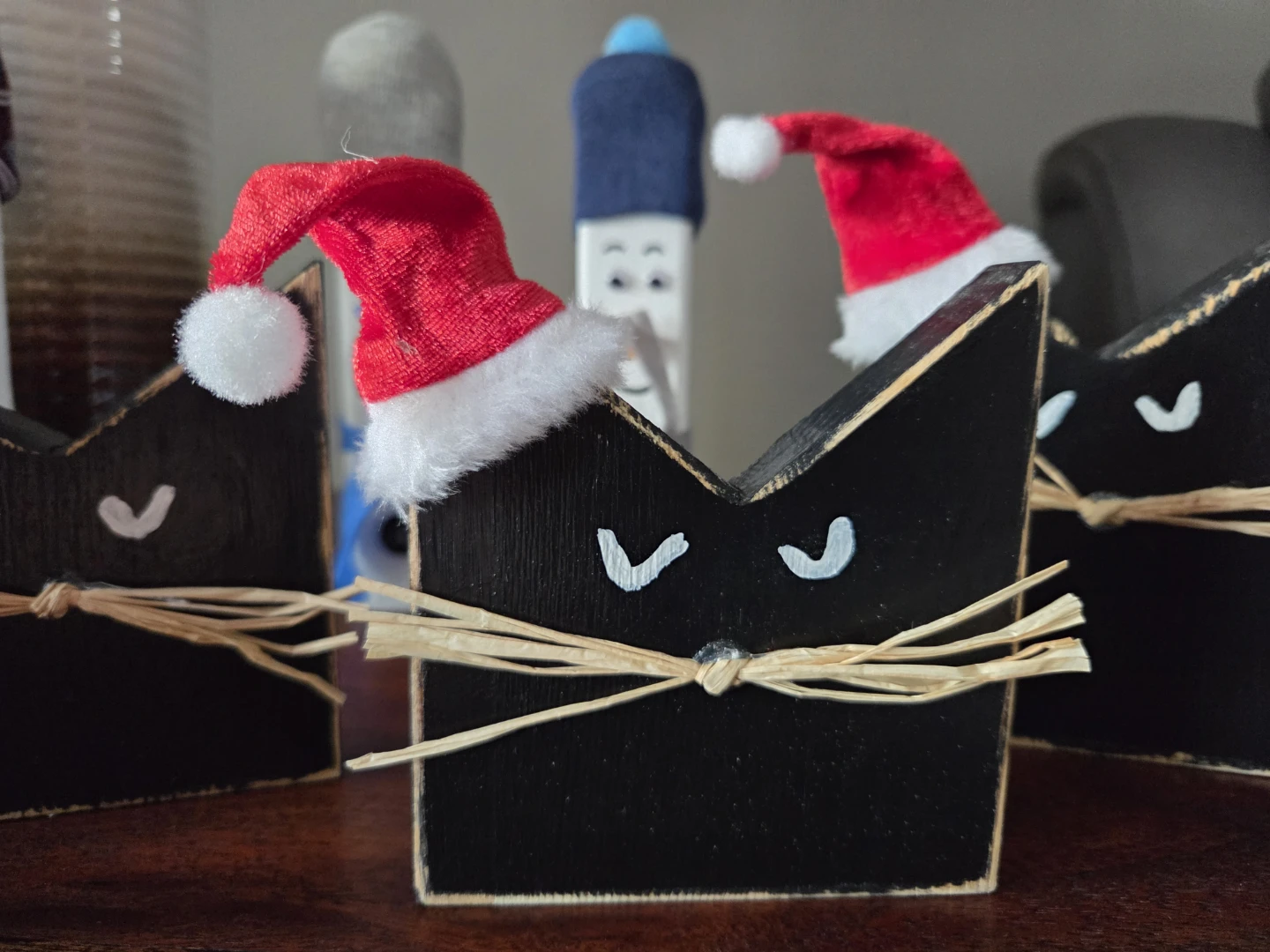 Wooden cats - photo 5