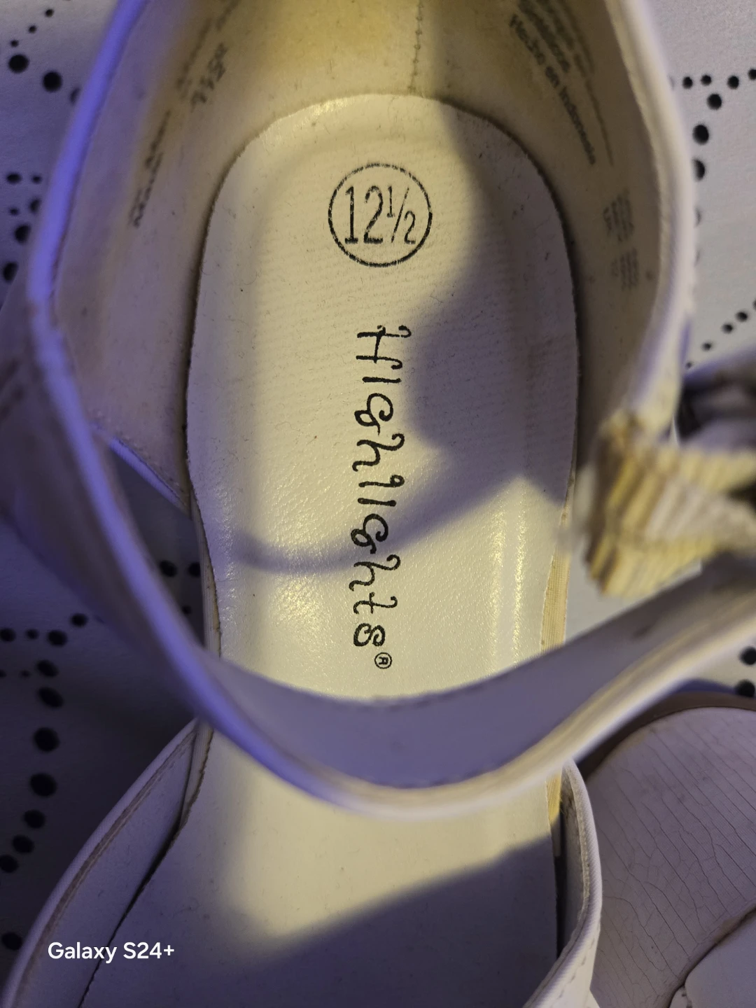 Highlights White Mary Jane Shoes