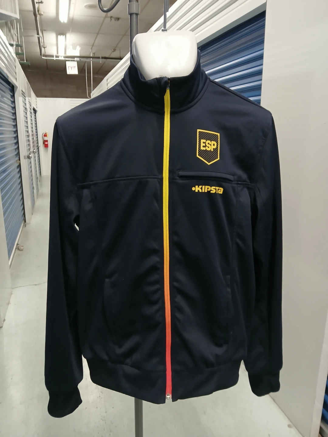 Spain soccer sports track jacket world cup 2026 Men's Large - photo 3