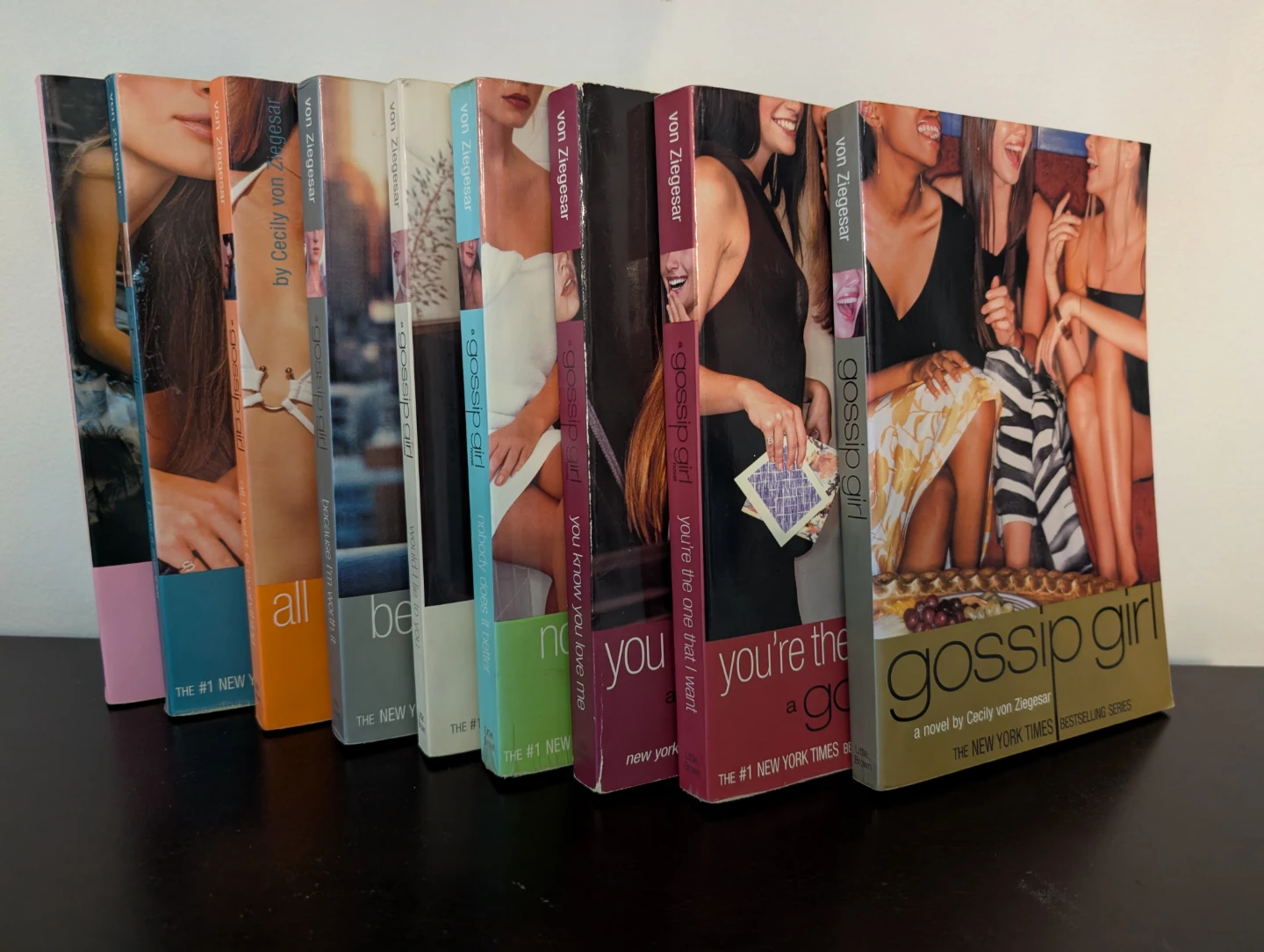 Gossip Girl Novel Collection set of 9