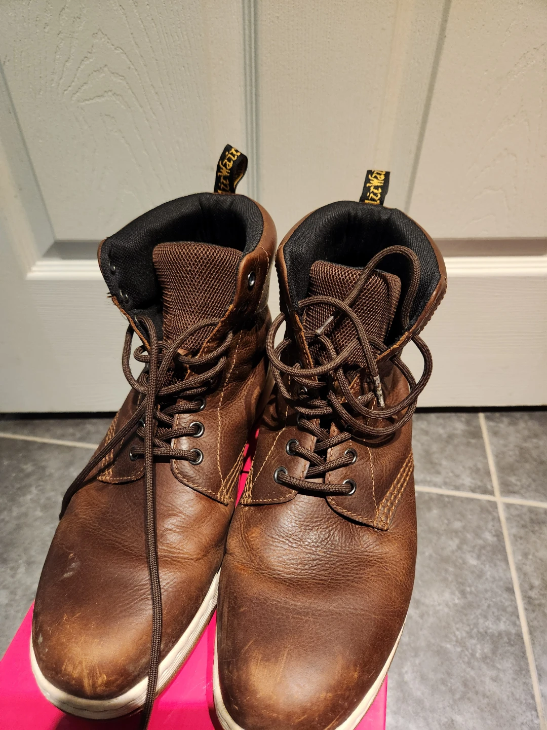 Dr. Martens Brown Leather Boots