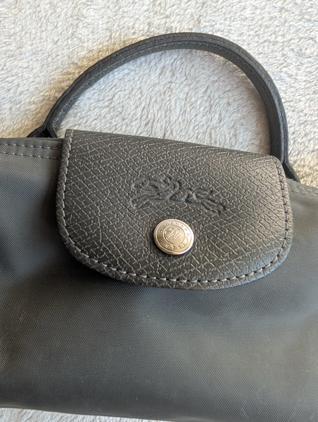 ⚽Longchamp Le Pliage xs Pouch - Grey - photo 3
