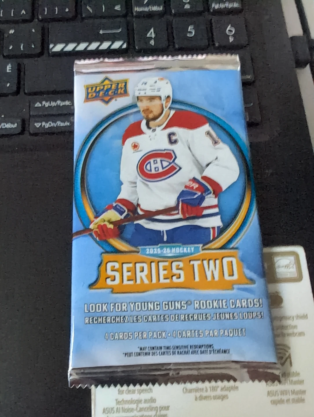 Upper Deck 2025-26 Hockey Series Two Pack