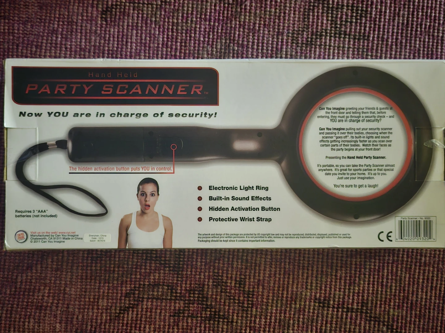 Prank! Hand Held Party Scanner - photo 2