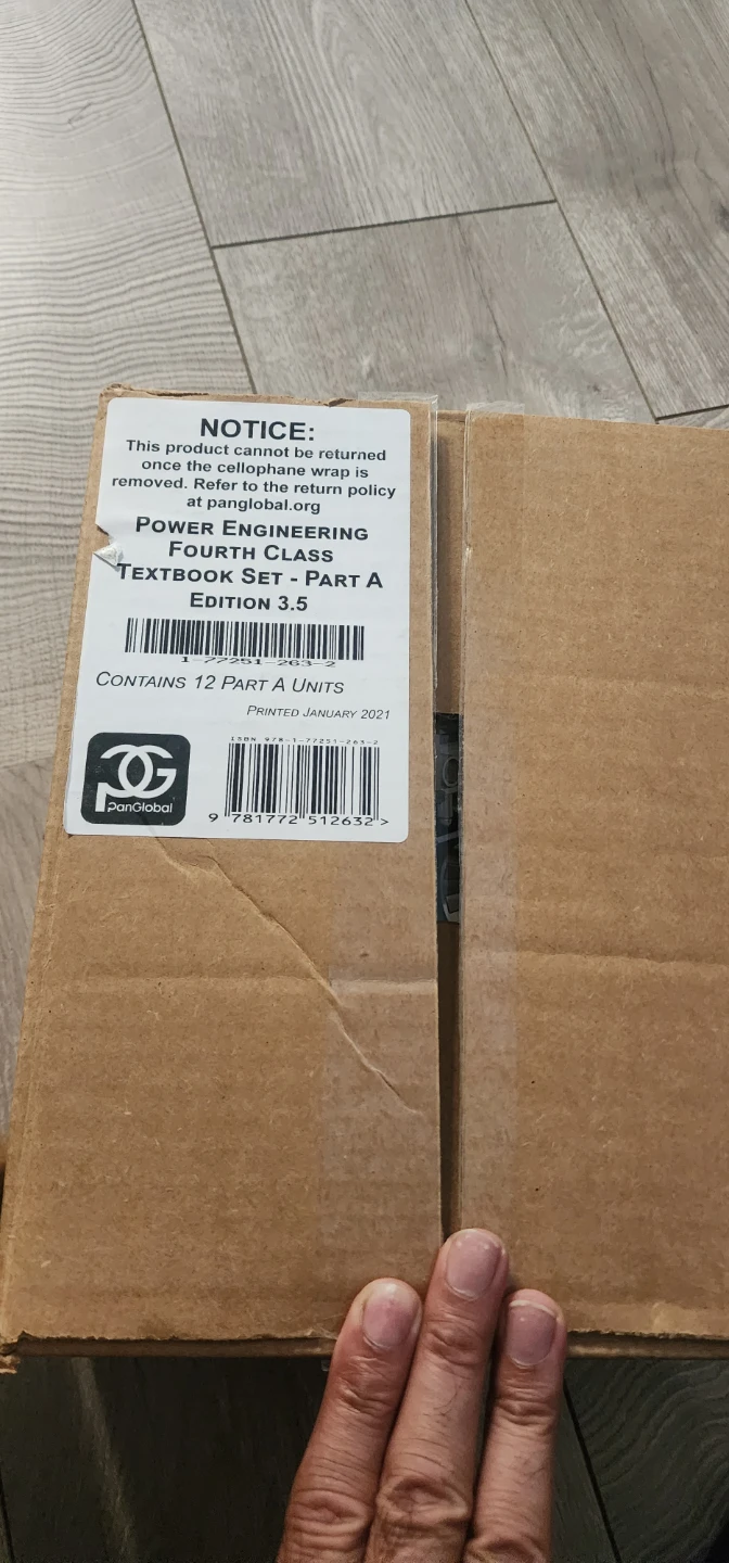 PanGlobal Power Engineering Fourth Class Textbook Set
