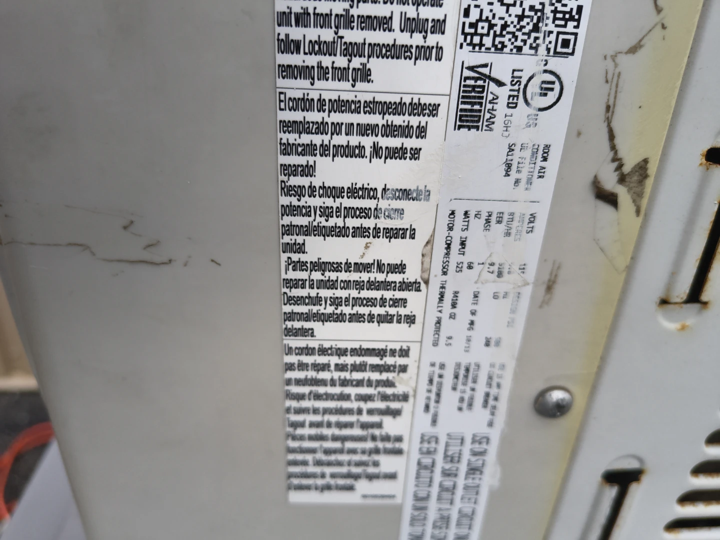 Ge 5100 btu air conditioner - photo 3