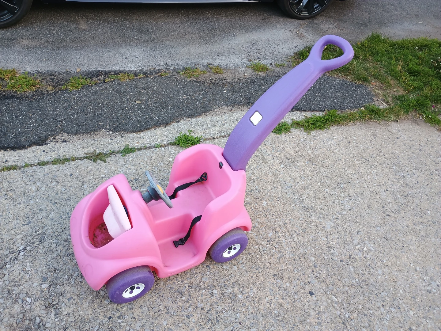 Step2 Push Around Racer Ride-On Toy Car Pink