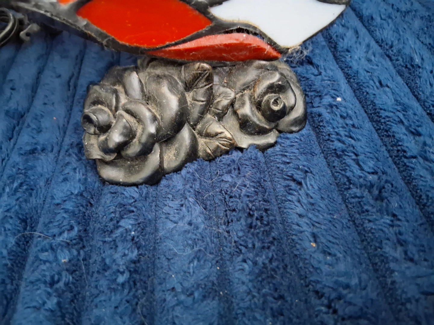 Stained Glass Butterfly Lamp Set - photo 2