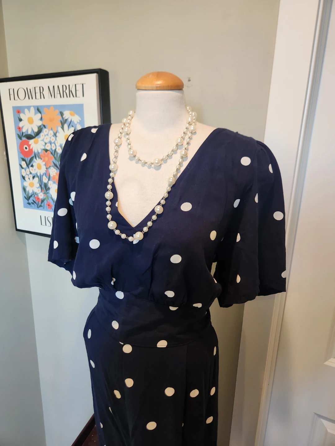 Tall girl polka dot jumpsuit Extra long - photo 2