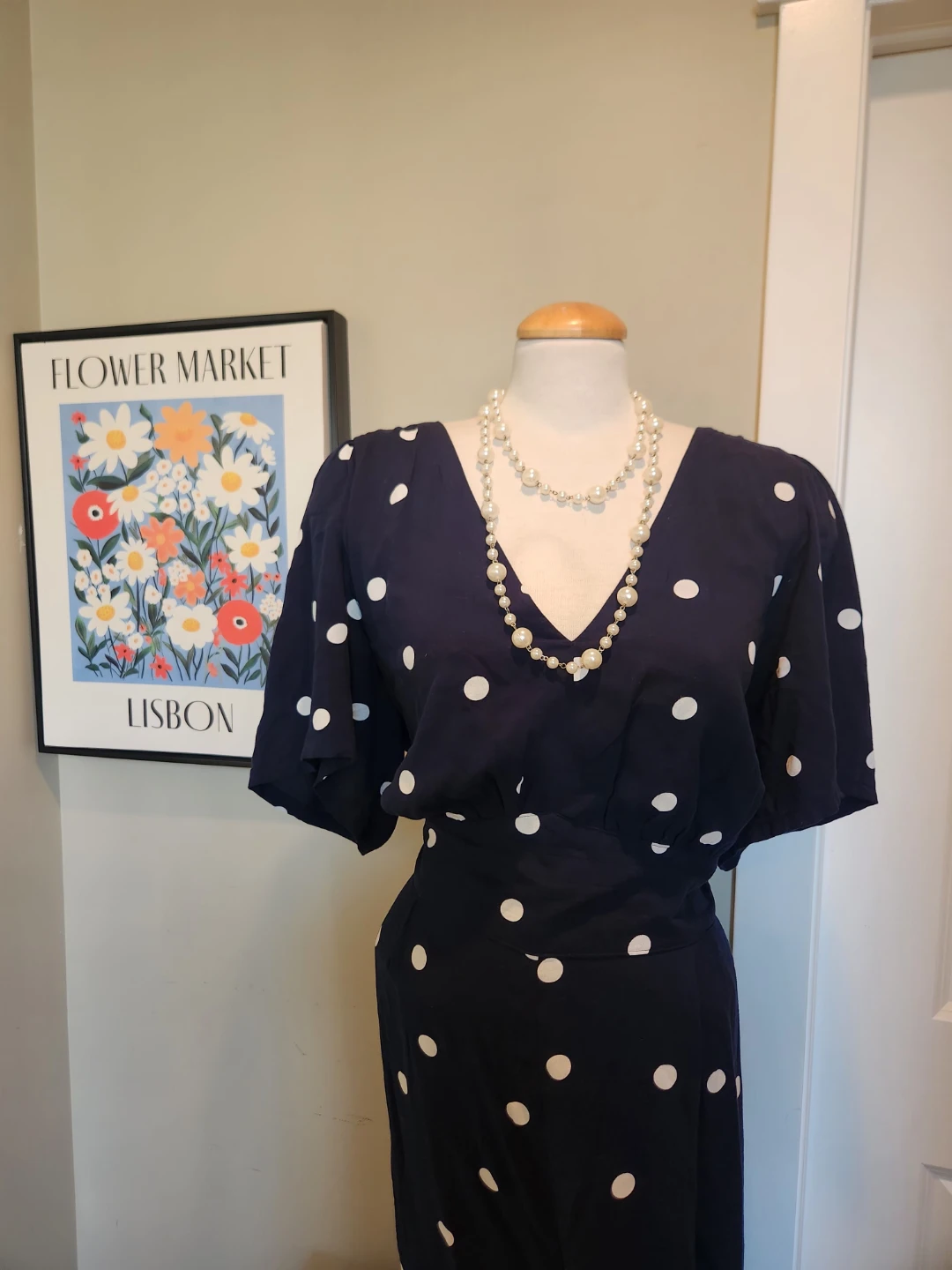 Tall girl polka dot jumpsuit Extra long - photo 4