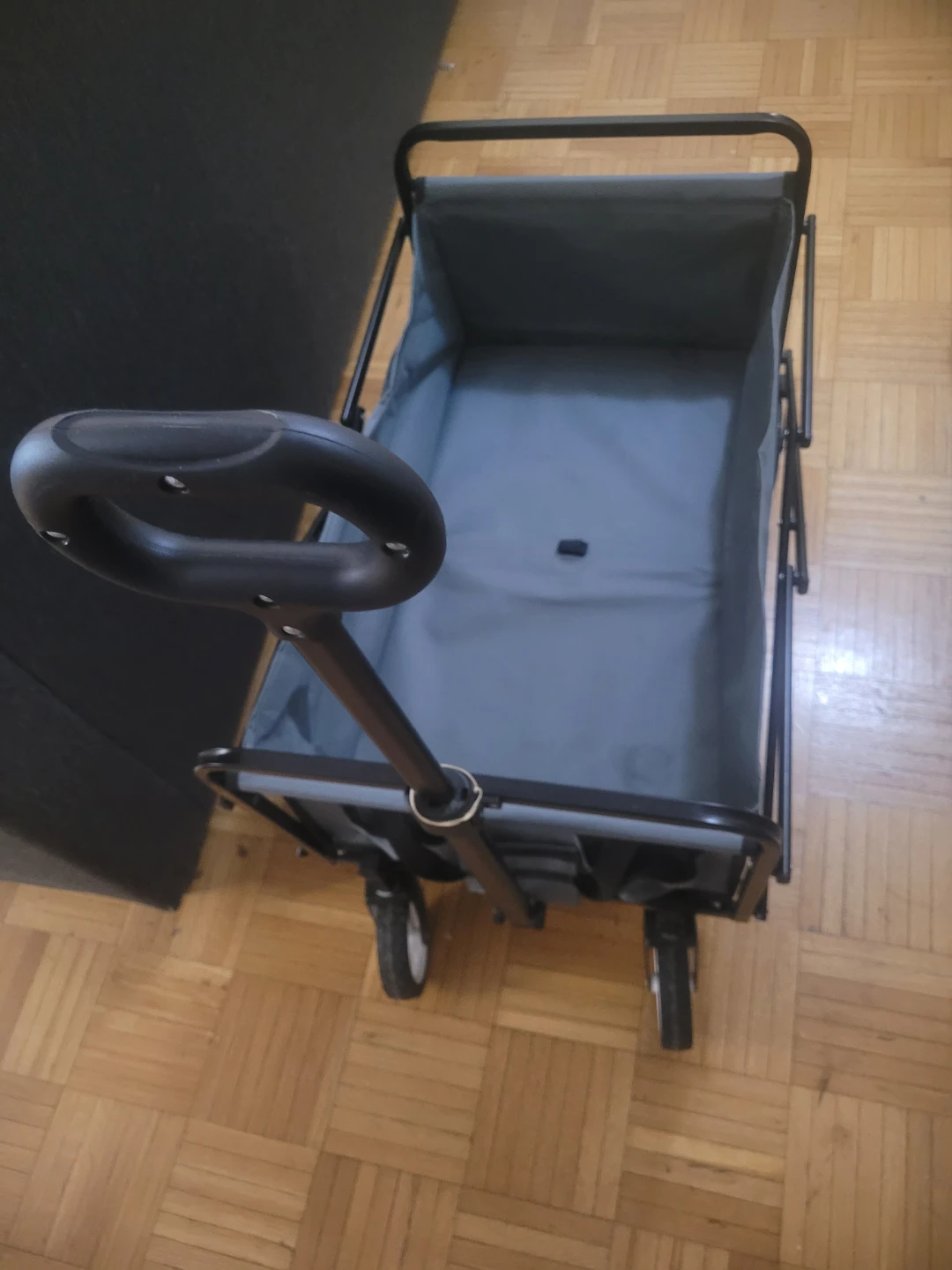 Grey Folding Wagon Cart