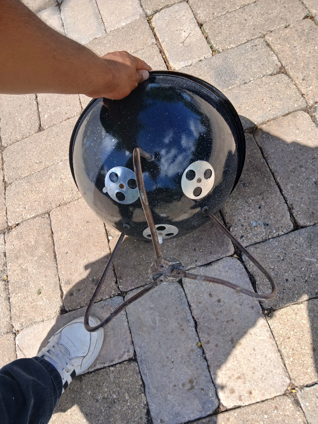 Black Weber Kettle Grill - photo 4