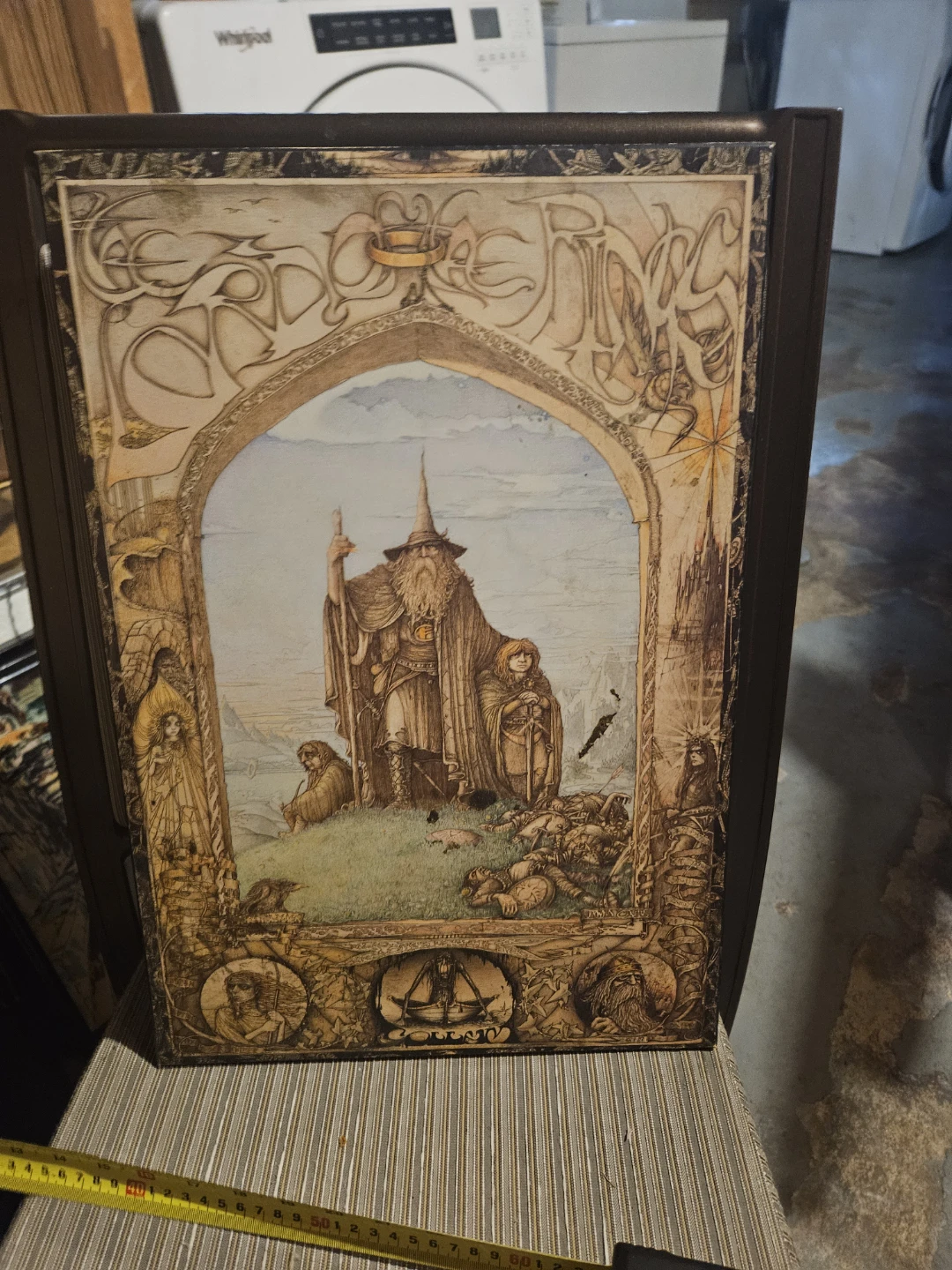 Framed Lord of the Rings Art Print - photo 2