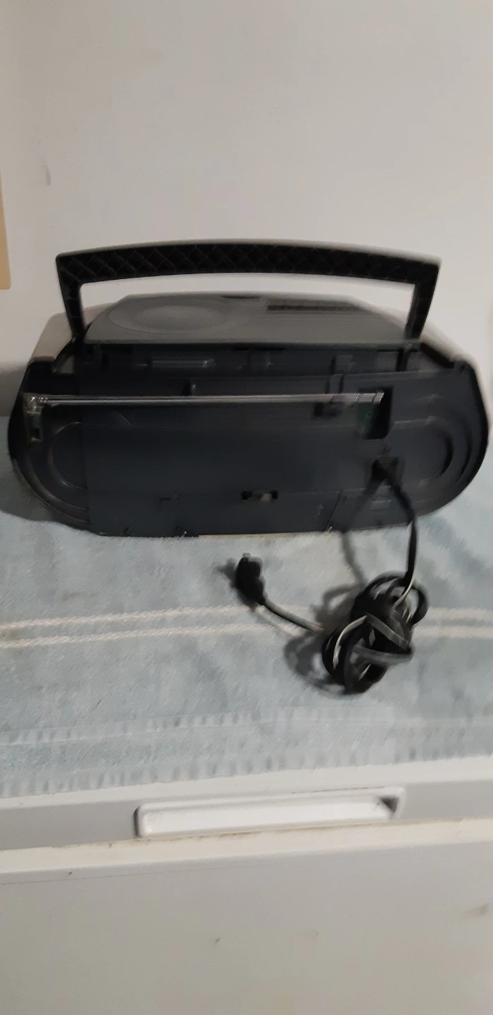 Philips Boombox CD Player Cassette Recorder Radio - photo 3