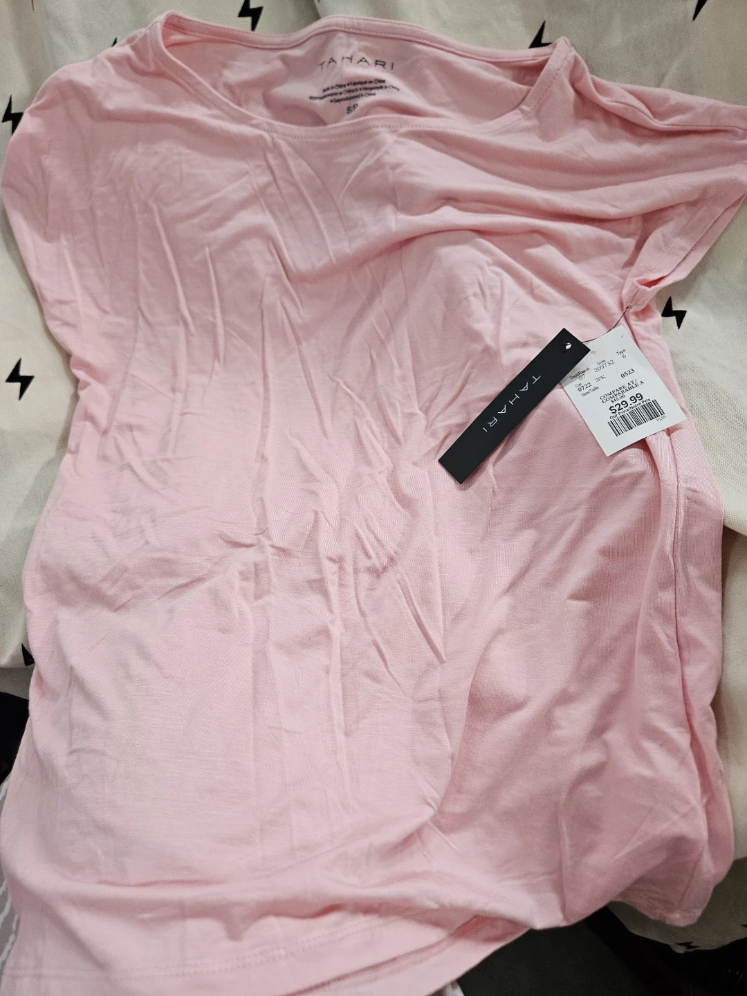 Tahari Pink T-Shirt