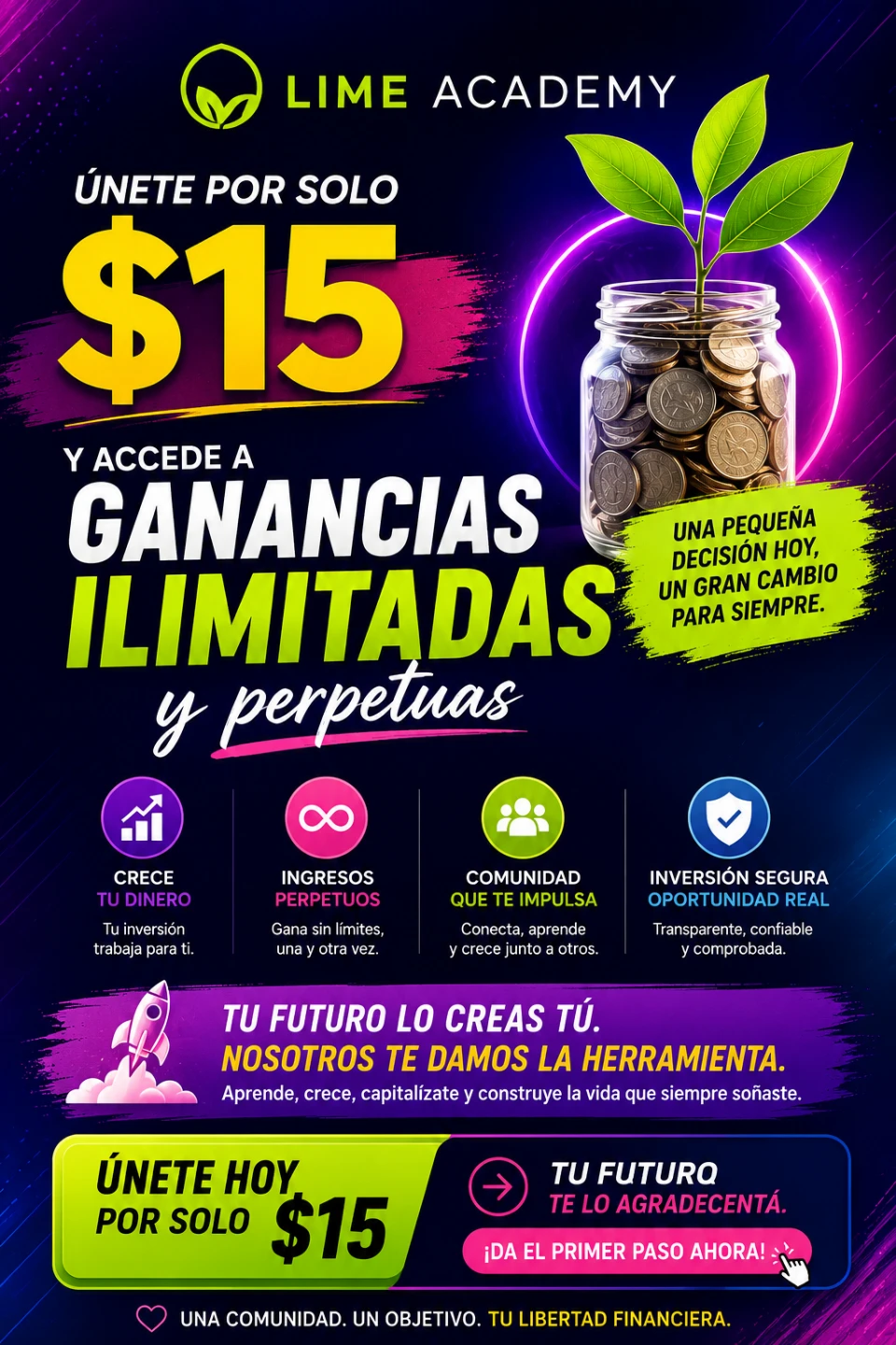 Lime Academy $15 Membership